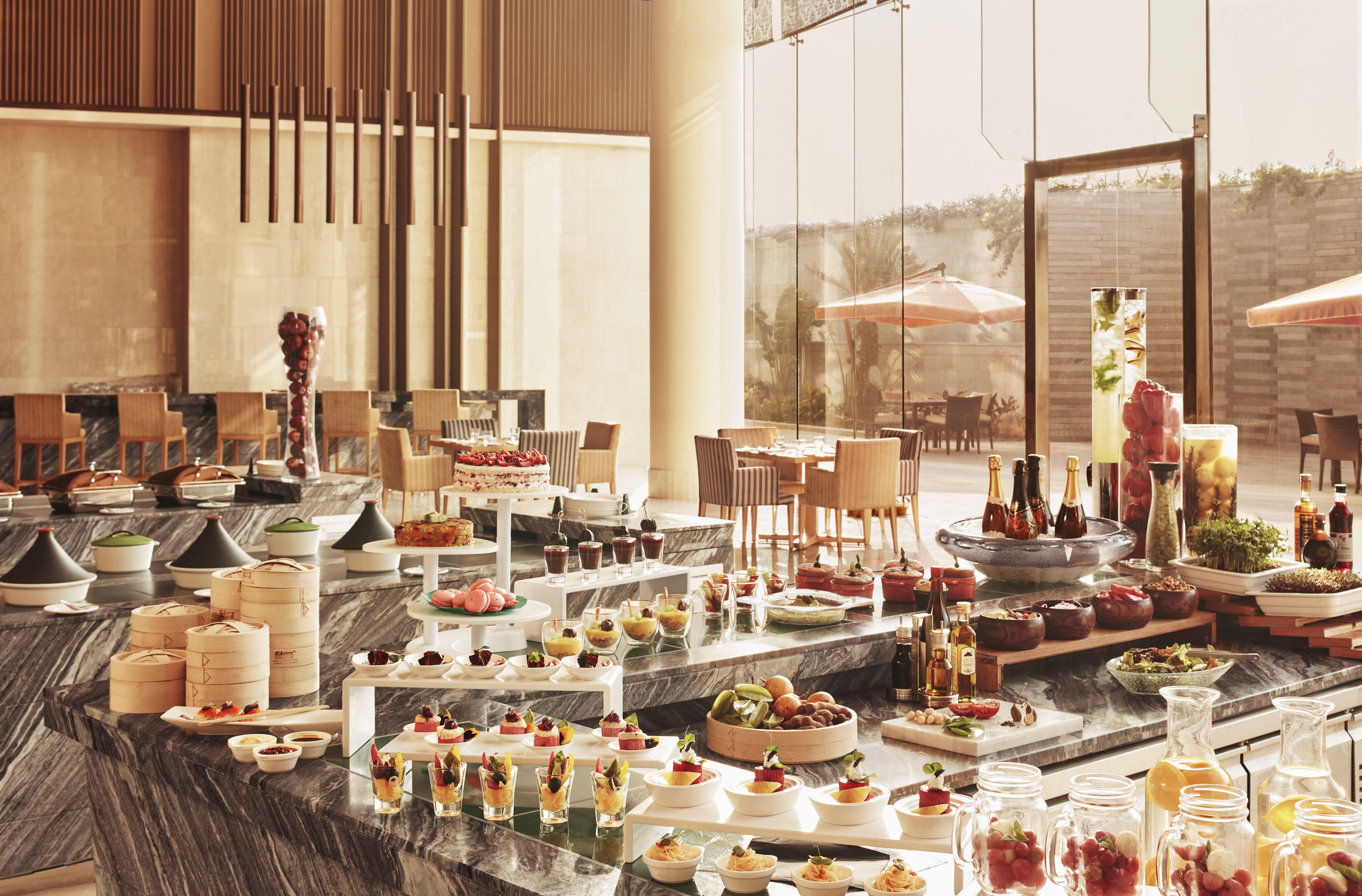 Taj Bangalore Devanahalli Exterior photo The buffet at the hotel