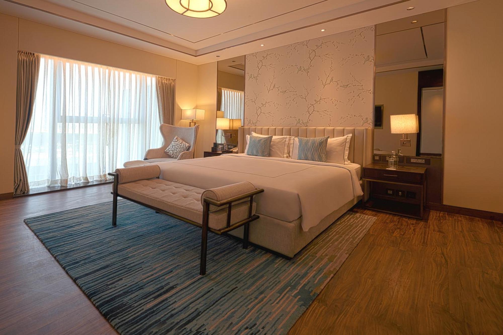 Taj Bangalore Devanahalli Exterior photo A bedroom at the hotel