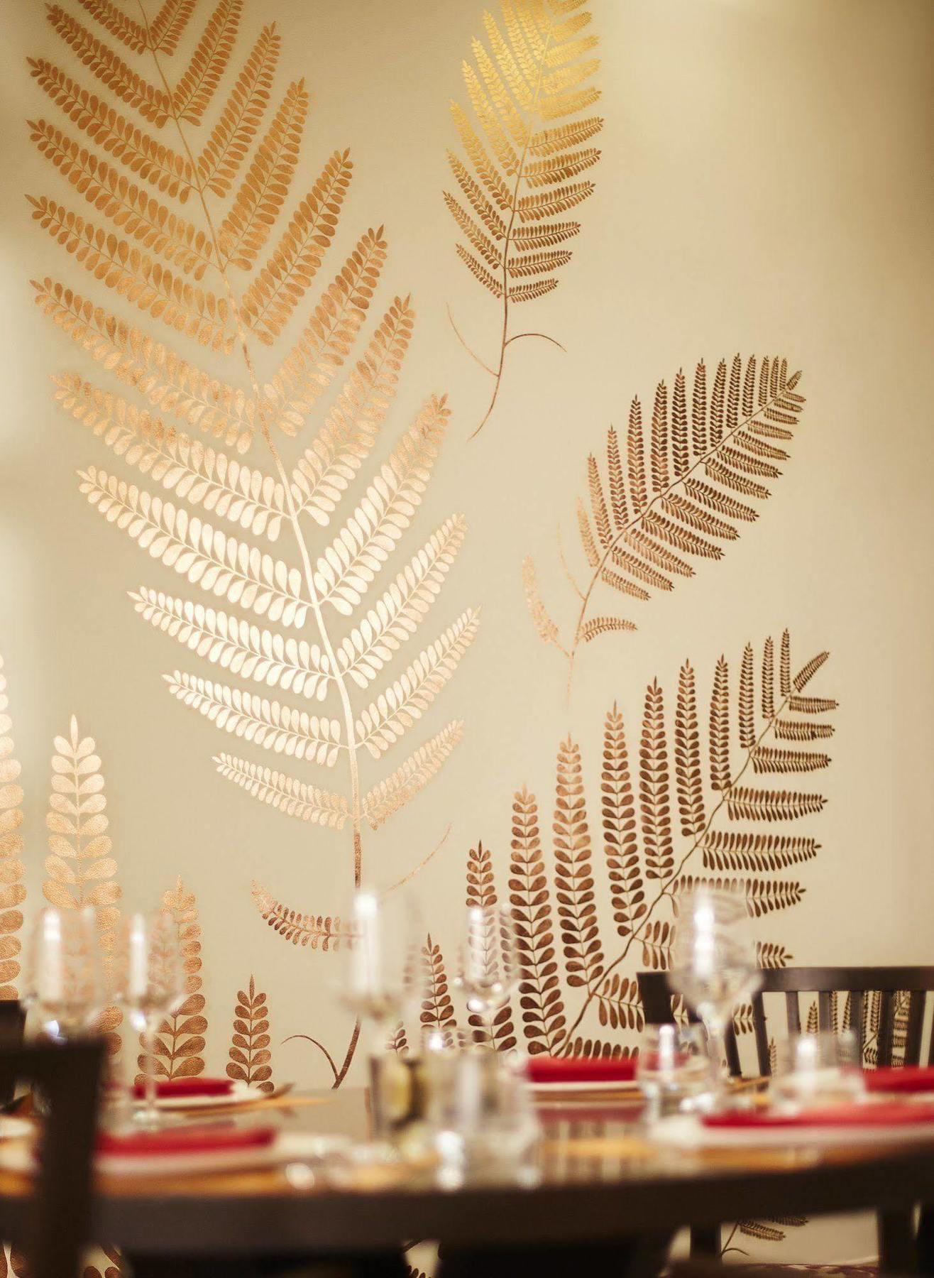 Taj Bangalore Devanahalli Exterior photo A stencilled wall